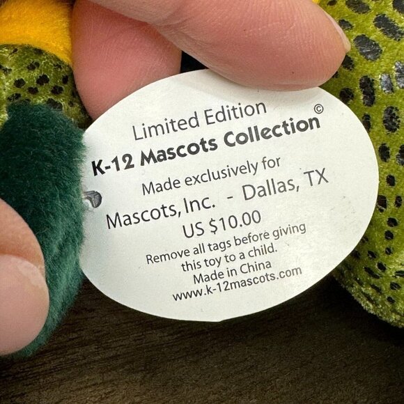 K-12 Mascot Collection Kids Stuffed Animal Toy Go Gators University of Florida - Picture 7 of 10